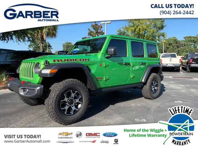 New 2020 Jeep Wrangler Unlimited Rubicon 4wd