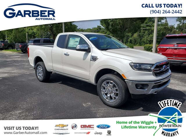 New 2019 Ford Ranger Lariat Rwd Super Cab